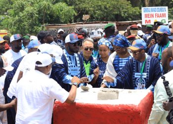 Mamou : lancement des travaux routiers et inauguration d’une caserne moderne