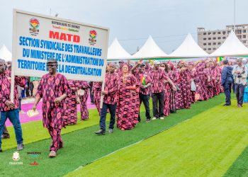 La Guinée célèbre journée internationale du travail sous le thème « lutter pour la paix et la stabilité, le travail décent et la justice sociale »