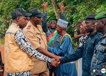 Télimélé : Forte mobilisation autour de la tournée de sensibilisation au recensement dans la sous-préfecture de Tarihoye