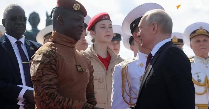 Visite à Moscou : l’avion de commandement de Vladimir Poutine dépêché pour le capitaine Ibrahima Traoré
