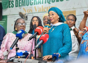 UFDG | Hadja Halimatou Dalein Diallo au siège du parti : « Je suis là pour transmettre le message du président Cellou Dalein Diallo »