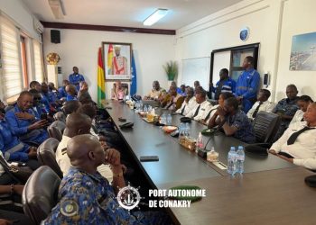 Nouvelle Constitution : les acteurs de la sécurité portuaire se mobilisent au Port Autonome de Conakry
