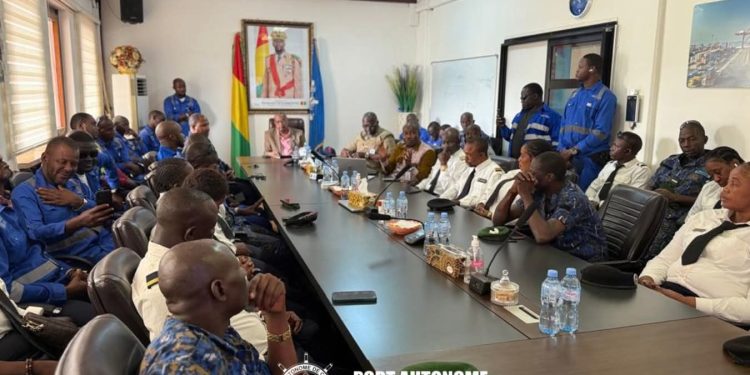 Nouvelle Constitution : les acteurs de la sécurité portuaire se mobilisent au Port Autonome de Conakry