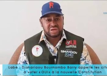Labé : Djakariaou Bournombo Barry appelle à voter OUI à la nouvelle Constitution