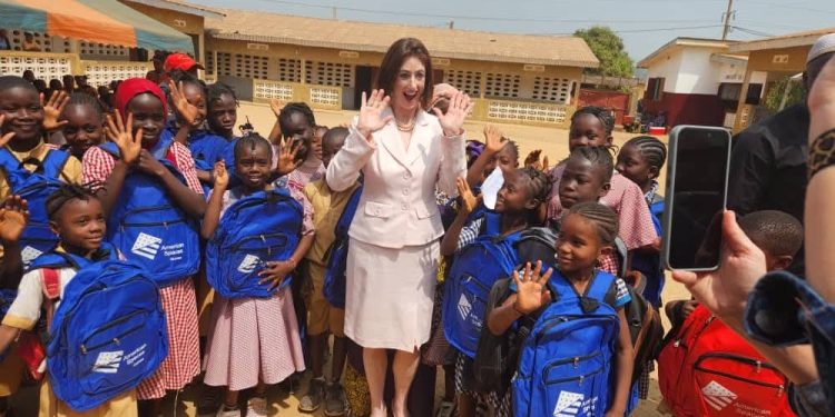 Guinée – Diplomatie : Anne Dudte, cheffe de mission adjointe des États-Unis, fait ses adieux à Conakry