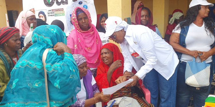 Référendum constitutionnel : l’honorable Hadja M’Mahawa Soumano mobilise les forces vives de Mali pour le OUI