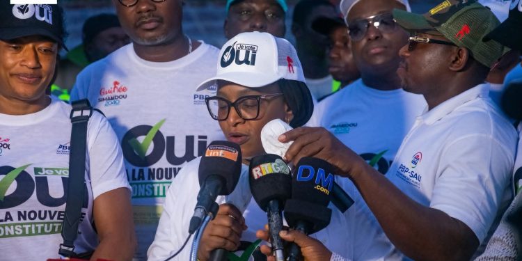 Référendum 2025 : Forte mobilisation à Gbessia pour le OUI !