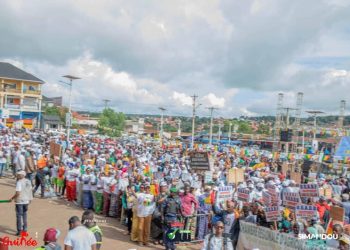 Clôture de la campagne référendaire à Mamou : une forte mobilisation sous le leadership du parrain de la ville