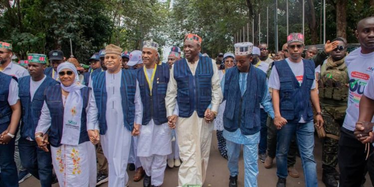 Clôture de la campagne référendaire à Labé : une mobilisation exemplaire pour le OUI