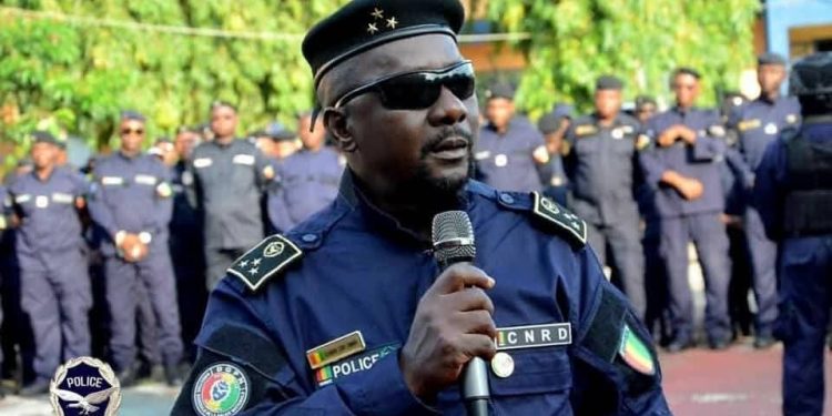 Le Général Djénaba Sory Camara salue l’engagement des policiers du Grand Conakry