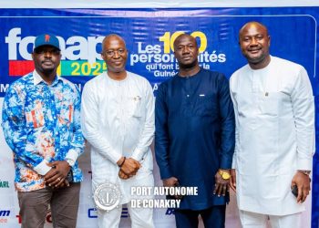 Cérémonie officielle de remise du Prix FONAP 2025 : le Directeur Général du Port Autonome de Conakry à l’honneur