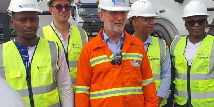 Conakry Terminal renforce sa flotte avec 31 nouveaux camions pour le site logistique de Kagbelen