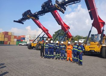 Conakry Terminal renforce ses capacités avec l’acquisition de 7 nouvelles machines de manutention