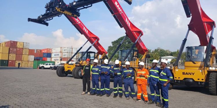 Conakry Terminal renforce ses capacités avec l’acquisition de 7 nouvelles machines de manutention
