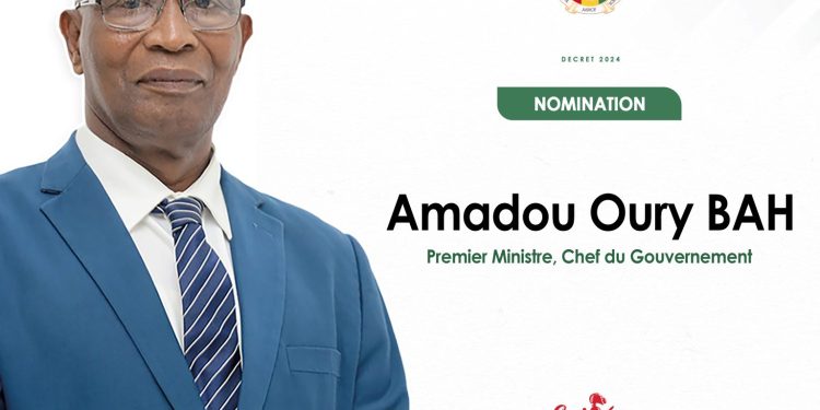 LES PREMIERS MOTS DE AMADOU OURY BAH APRES SA RECONDUCTION AU POSTE DE PREMIER MINISTRE, CHEF DU GOUVERNEMENT 