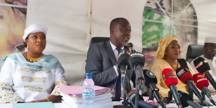 Ministère de la Femme, de la Famille et de la Solidarité : Madame Patricia Adeline Lamah officiellement installée dans ses fonctions