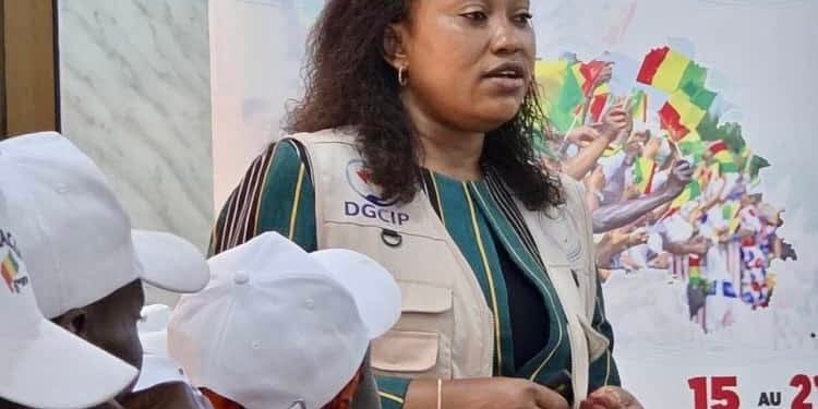 Forécariah : Delphine Ouendeno salue l’engagement des acteurs locaux pour la paix et la citoyenneté