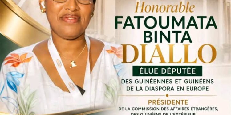 Assemblée nationale : l’Honorable Fatoumata Binta Diallo remercie ses électeurs après son élection à la présidence de la Commission des affaires étrangères