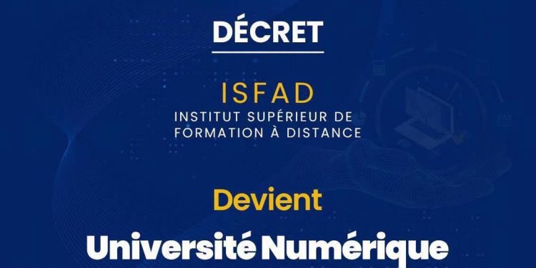 L’ISFAD devient l’Université Numérique de Guinée : un décret présidentiel redéfinit l’enseignement supérieur à distance