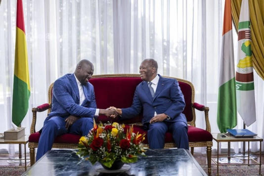 Côte d’Ivoire : deuxième visite officielle de Mamadi Doumbouya à Abidjan
