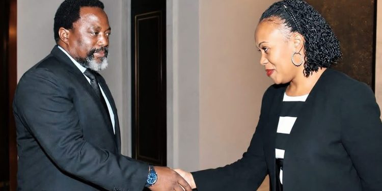 RDC : Marie-Ange Mushobekwa prend ses distances avec Joseph Kabila et rejette la voie des armes